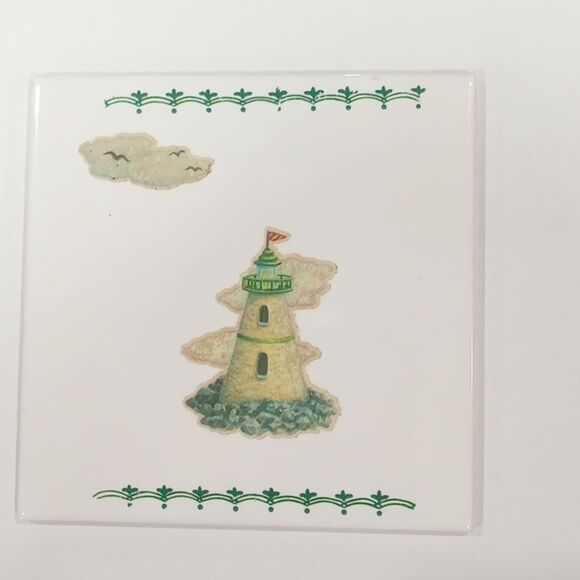 Beautiful Lighthouse 6 X 6 Ceramic Tile - Picture 1 of 5
